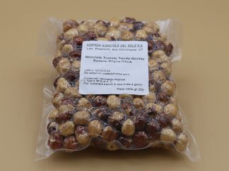 Nocciola Tostata Tonda Gentile Romana DOP Sottovuoto 250 gr